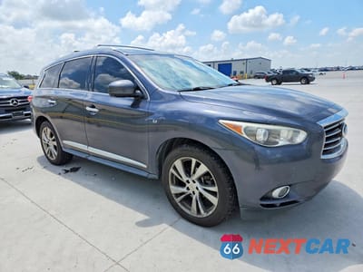Czwarte zdjęcie samochodu z boku: 2014 INFINITI QX60 BASE VIN:5N1AL0MN5EC525395 - miniatura