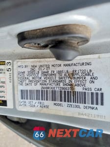 Zdjęcie 12 z 12 samochodu: 2007 TOYOTA COROLLA LE VIN:1NXBR30E77Z866370 - miniatura