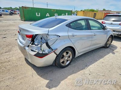Trzecie zdjęcie samochodu z tyłu: 2012 HYUNDAI ELANTRA GLS VIN:KMHDH4AE6CU324493 - miniatura