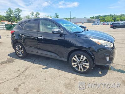 Czwarte zdjęcie samochodu z boku: 2015 HYUNDAI TUCSON LIMITED VIN:KM8JUCAG5FU091320 - miniatura