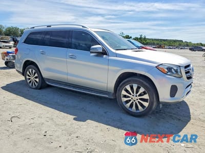 Czwarte zdjęcie samochodu z boku: 2017 MERCEDES-BENZ GLS 450 4MATIC VIN:4JGDF6EE6HA847839 - miniatura