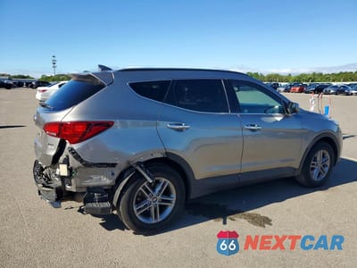Trzecie zdjęcie samochodu z tyłu: 2018 HYUNDAI SANTA FE SPORT 2.4L VIN:5XYZUDLB7JG536634 - miniatura