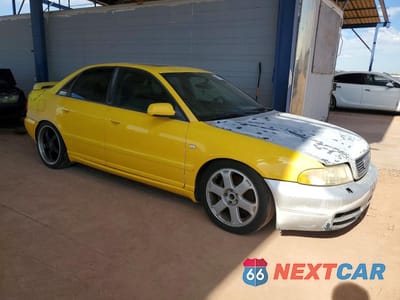 Czwarte zdjęcie samochodu z boku: 2000 AUDI S4 2.7 QUATTRO VIN:WAUDD68D1YA046214 - miniatura