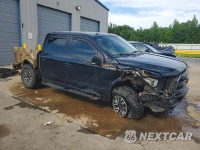 Czwarte zdjęcie samochodu z boku: 2017 FORD F150 SUPERCREW VIN:1FTEW1EG0HKC01008 - miniatura