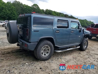 Trzecie zdjęcie samochodu z tyłu: 2006 HUMMER H2 VIN:5GRGN23U46H105482 - miniatura
