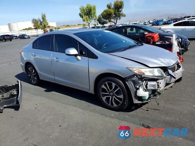 Czwarte zdjęcie samochodu z boku: 2013 HONDA CIVIC EXL VIN:19XFB2F93DE243160 - miniatura