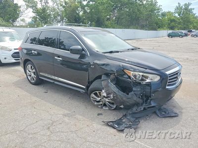 Czwarte zdjęcie samochodu z boku: 2015 INFINITI QX60 BASE VIN:5N1AL0MM9FC525747 - miniatura