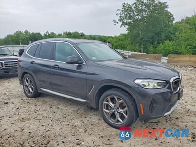 Czwarte zdjęcie samochodu z boku: 2023 BMW X3 XDRIVE30I VIN:5UX53DP08P9T34422 - miniatura