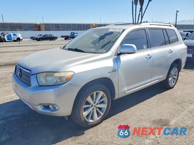 2008 TOYOTA HIGHLANDER HYBRID LIMITED JTEEW44AX82001862 - główne zdjęcie licytacji z USA - miniatura