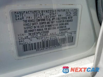 Zdjęcie 12 z 12 samochodu: 2018 NISSAN SENTRA SR VIN:3N1AB7AP5JY269995 - miniatura