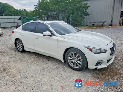 Czwarte zdjęcie samochodu z boku: 2017 INFINITI Q50 3.0T PREMIUM VIN:JN1EV7AP1HM741440 - miniatura