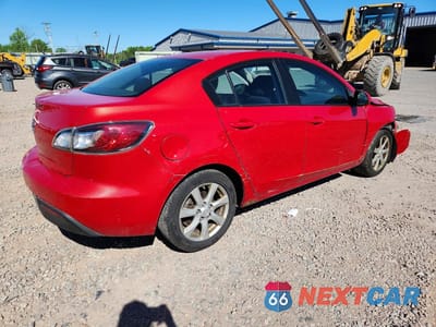 Trzecie zdjęcie samochodu z tyłu: 2011 MAZDA 3 I VIN:JM1BL1VG6B1478884 - miniatura
