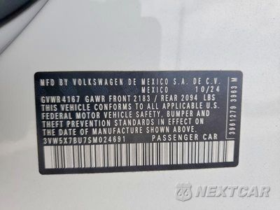 Zdjęcie 13 z 13 samochodu: 2025 VOLKSWAGEN JETTA S VIN:3VW5X7BU7SM024691 - miniatura