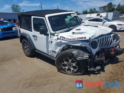 Czwarte zdjęcie samochodu z boku: 2022 JEEP WRANGLER RUBICON VIN:1C4HJXCG8NW160066 - miniatura