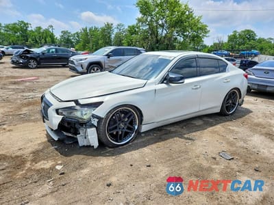 2015 INFINITI Q50 PREMIUM JN1BV7AR4FM400499 - główne zdjęcie licytacji z USA - miniatura