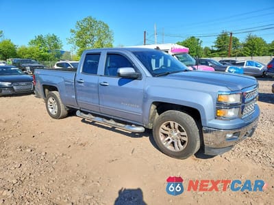 Czwarte zdjęcie samochodu z boku: 2015 CHEVROLET SILVERADO K1500 LT VIN:1GCVKREC7FZ279507 - miniatura