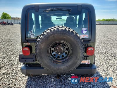 Zdjęcie 6 z 12 samochodu: 2005 JEEP WRANGLER X VIN:1J4FA39S75P309888 - miniatura