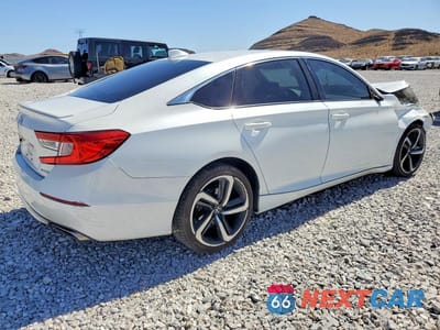 Trzecie zdjęcie samochodu z tyłu: 2018 HONDA ACCORD SPORT VIN:1HGCV1F30JA265987 - miniatura