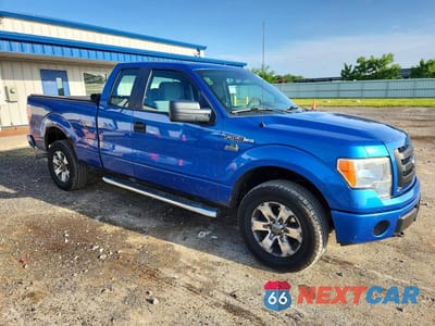 Czwarte zdjęcie samochodu z boku: 2012 FORD F150 SUPER CAB VIN:1FTFX1EF0CFB85127 - miniatura