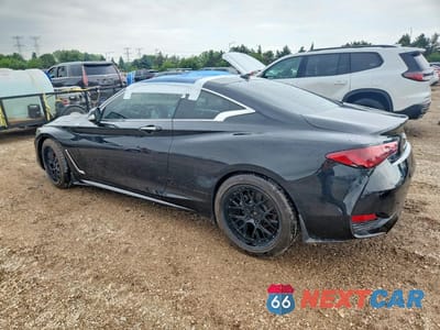 Drugie zdjęcie samochodu z przodu: 2022 INFINITI Q60 LUXE VIN:JN1EV7KK5NM600109 - miniatura