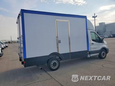 Trzecie zdjęcie samochodu z tyłu: 2023 FORD TRANSIT - REFRIGERATED BOX TRUCK VIN:1FDBW5ZG3PKA23593 - miniatura