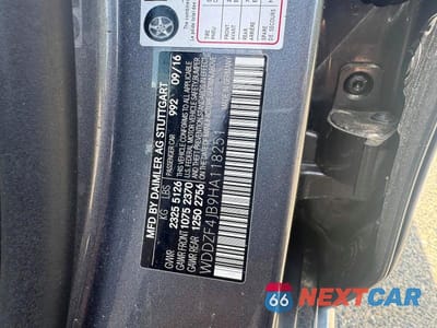 Zdjęcie 8 z 10 samochodu: 2017 MERCEDES-BENZ E 300 VIN:WDDZF4JB9HA118251 - miniatura