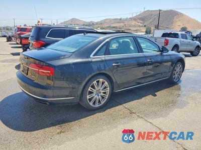 Trzecie zdjęcie samochodu z tyłu: 2016 AUDI A8 L QUATTRO VIN:WAU34AFD6GN010477 - miniatura