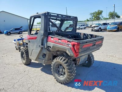 Trzecie zdjęcie samochodu z tyłu: 2025 POLARIS RANGER XP 1000 UTILITY VEHICLE VIN:4XARR399XS8784036 - miniatura