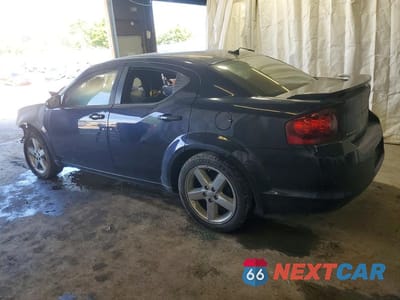 Drugie zdjęcie samochodu z przodu: 2012 DODGE AVENGER SXT VIN:1C3CDZCB8CN313795 - miniatura