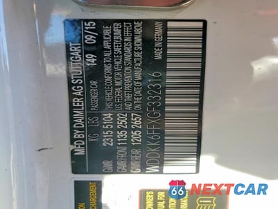 Zdjęcie 12 z 12 samochodu: 2016 MERCEDES-BENZ E 400 VIN:WDDKK6FFXGF332316 - miniatura