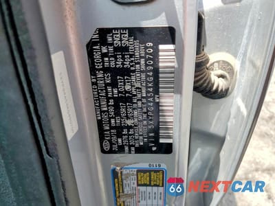 Zdjęcie 13 z 13 samochodu: 2019 KIA SORENTO LX V6 VIN:5XYPG4A54KG490709 - miniatura