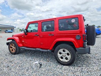 Drugie zdjęcie samochodu z przodu: 2015 JEEP WRANGLER UNLIMITED SAHARA VIN:1C4BJWEGXFL527971 - miniatura