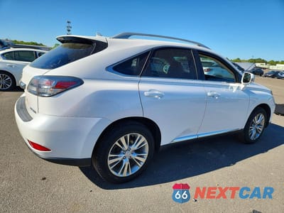 Trzecie zdjęcie samochodu z tyłu: 2012 LEXUS RX 350 VIN:2T2BK1BA5CC143627 - miniatura