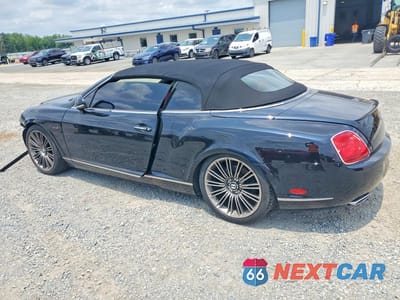 Drugie zdjęcie samochodu z przodu: 2010 BENTLEY CONTINENTAL GTC SPEED VIN:SCBDP3ZA6AC062838 - miniatura