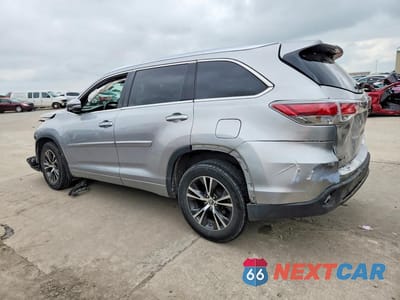 Drugie zdjęcie samochodu z przodu: 2016 TOYOTA HIGHLANDER XLE VIN:5TDJKRFH5GS261597 - miniatura