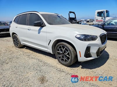 Czwarte zdjęcie samochodu z boku: 2023 BMW X3 SDRIVE30I VIN:5UX43DP05P9P13132 - miniatura