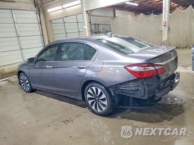Drugie zdjęcie samochodu z przodu: 2017 HONDA ACCORD HYBRID EXL VIN:JHMCR6F58HC011541 - miniatura