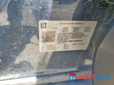 Zdjęcie 14 z 14 samochodu: 2019 GMC ACADIA SLT-1 VIN:1GKKNULS8KZ269638 - miniatura