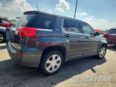 Trzecie zdjęcie samochodu z tyłu: 2017 GMC TERRAIN SLE VIN:2GKFLSEK3H6297683 - miniatura