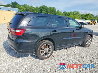 Trzecie zdjęcie samochodu z tyłu: 2020 DODGE DURANGO GT VIN:1C4RDJDG4LC412370 - miniatura