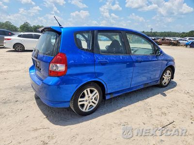 Trzecie zdjęcie samochodu z tyłu: 2008 HONDA FIT BASE 4D HATCHBAC VIN:JHMGD38638S035448 - miniatura