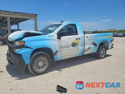 2021 CHEVROLET SILVERADO C1500 3GCNWAEK5MG325068 - główne zdjęcie licytacji z USA - miniatura