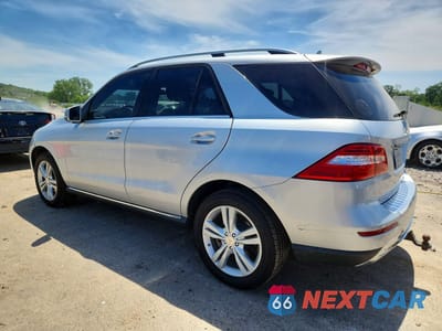 Drugie zdjęcie samochodu z przodu: 2012 MERCEDES-BENZ ML 350 4MATIC VIN:4JGDA5HB0CA009633 - miniatura