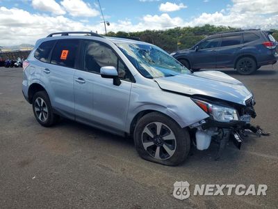 Czwarte zdjęcie samochodu z boku: 2018 SUBARU FORESTER 2.5I PREMIUM VIN:JF2SJAGC6JH438764 - miniatura