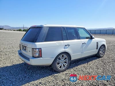 Trzecie zdjęcie samochodu z tyłu: 2011 LAND ROVER RANGE ROVER HSE LUXURY VIN:SALMF1D44BA350644 - miniatura