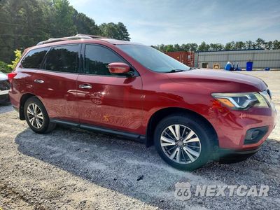 Czwarte zdjęcie samochodu z boku: 2017 NISSAN PATHFINDER S VIN:5N1DR2MN7HC681949 - miniatura