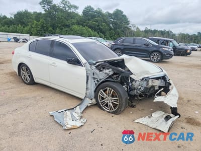 Czwarte zdjęcie samochodu z boku: 2012 INFINITI G25 SEDAN BASE VIN:JN1DV6APXCM811757 - miniatura