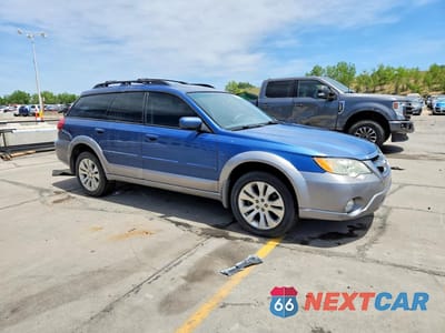 Czwarte zdjęcie samochodu z boku: 2009 SUBARU OUTBACK 2.5I LIMITED VIN:4S4BP66C197310313 - miniatura