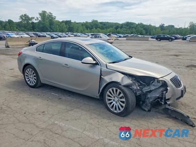 Czwarte zdjęcie samochodu z boku: 2011 BUICK REGAL CXL VIN:W04GP5EC0B1005314 - miniatura