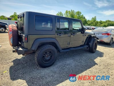 Trzecie zdjęcie samochodu z tyłu: 2011 JEEP WRANGLER UNLIMITED SPORT VIN:1J4BA3H17BL551297 - miniatura
